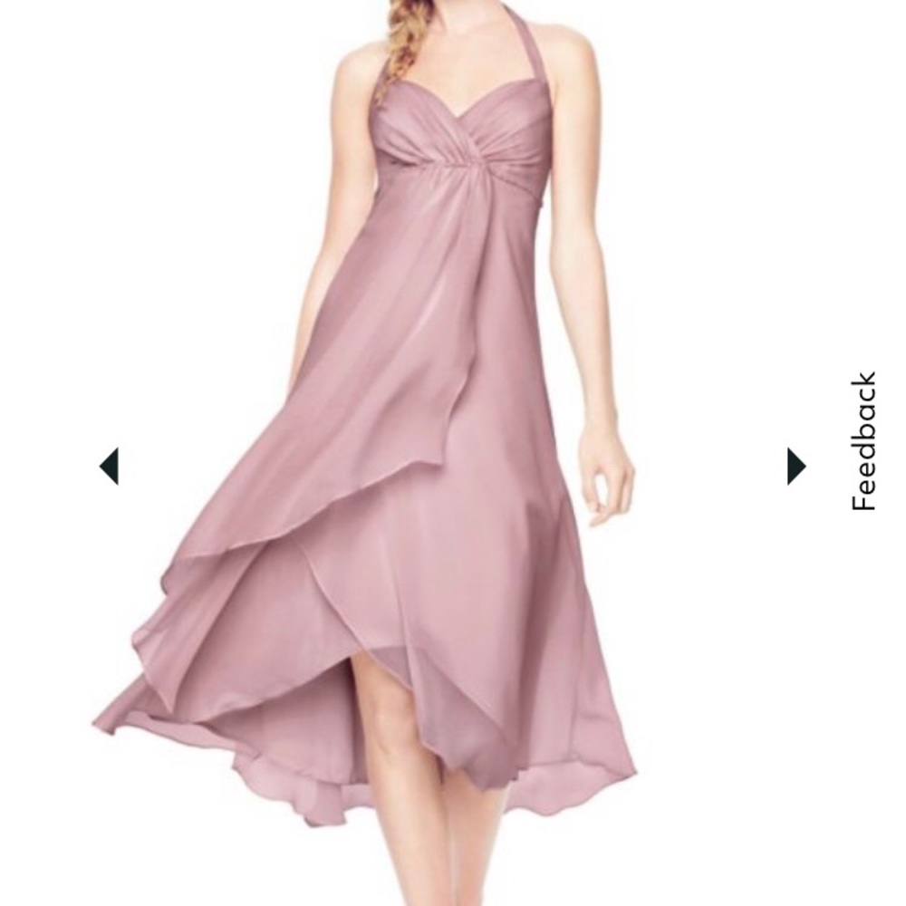 David’s Bridal size 4 Plum colored dress